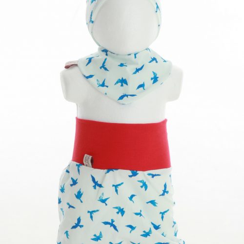 Hose, Mütze und Halstuch Gr. 50/56