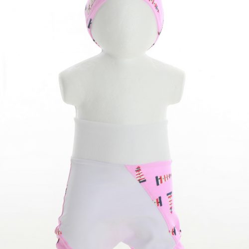 Hose mit Mütze Gr. 50/56