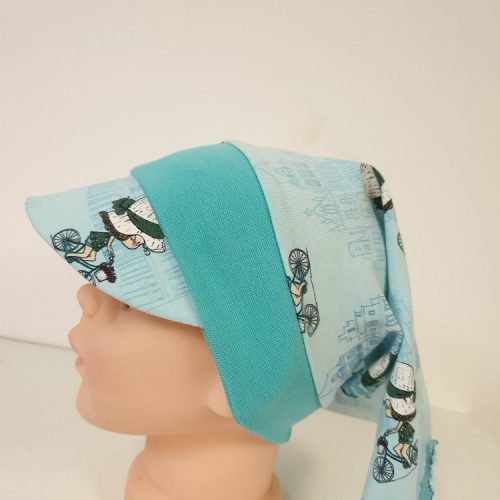 Jersey - Kopftuch mit Schirm KU 46/48