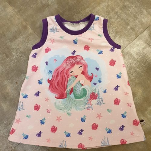 Jersey - Trägerkleid Gr. 80