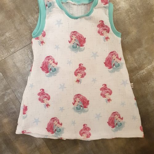 Musselin - Trägerkleid  Gr. 74