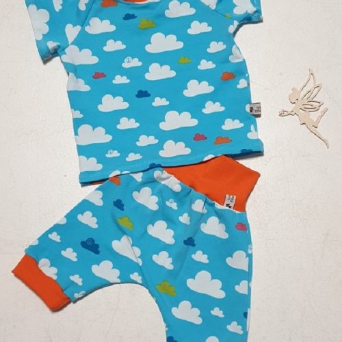 T-Shirt und kurze Hose Gr. 74