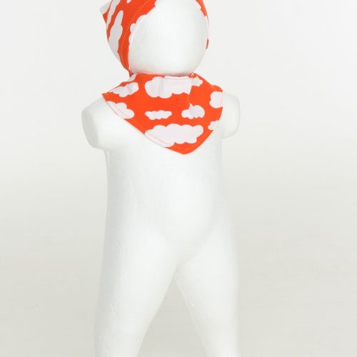 Halstuch mit Mütze 0-6 Monate