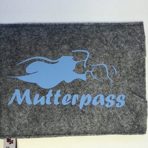 Mutterpasshülle zum Einstecken