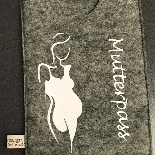 Mutterpasshülle zum Einstecken