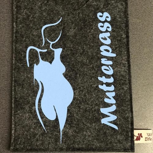 Mutterpasshülle zum Einstecken