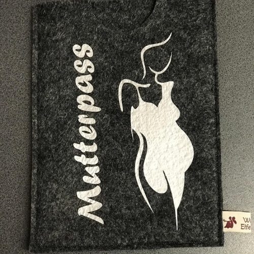 Mutterpasshülle zum Einstecken