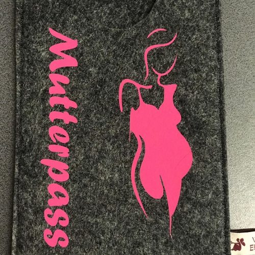 Mutterpasshülle zum Einstecken